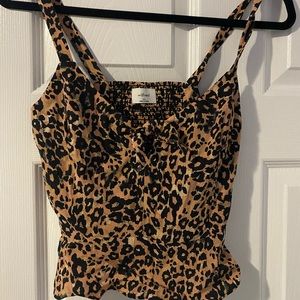 Aritzia Leopard Print Top